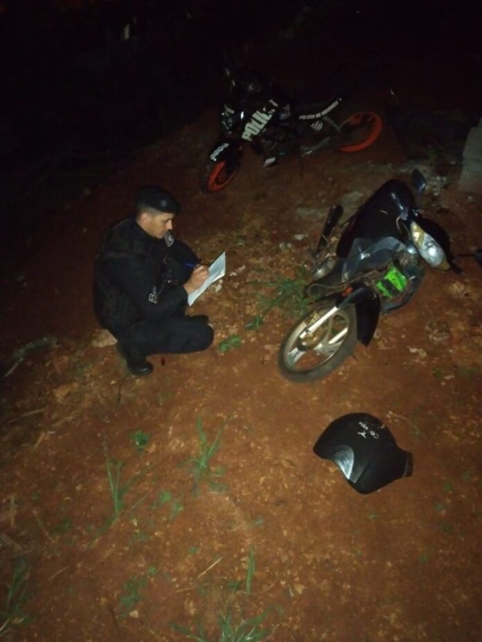 motocicleta robada en Oberá