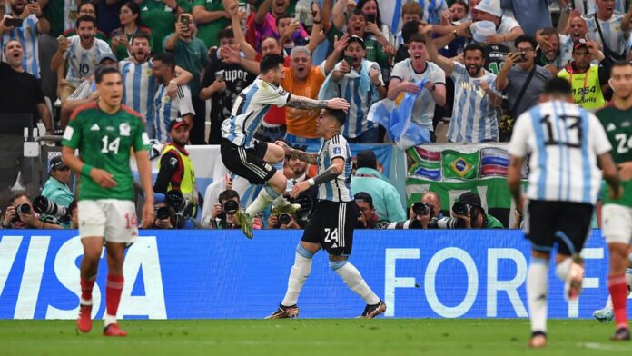 Argentina le ganó a México