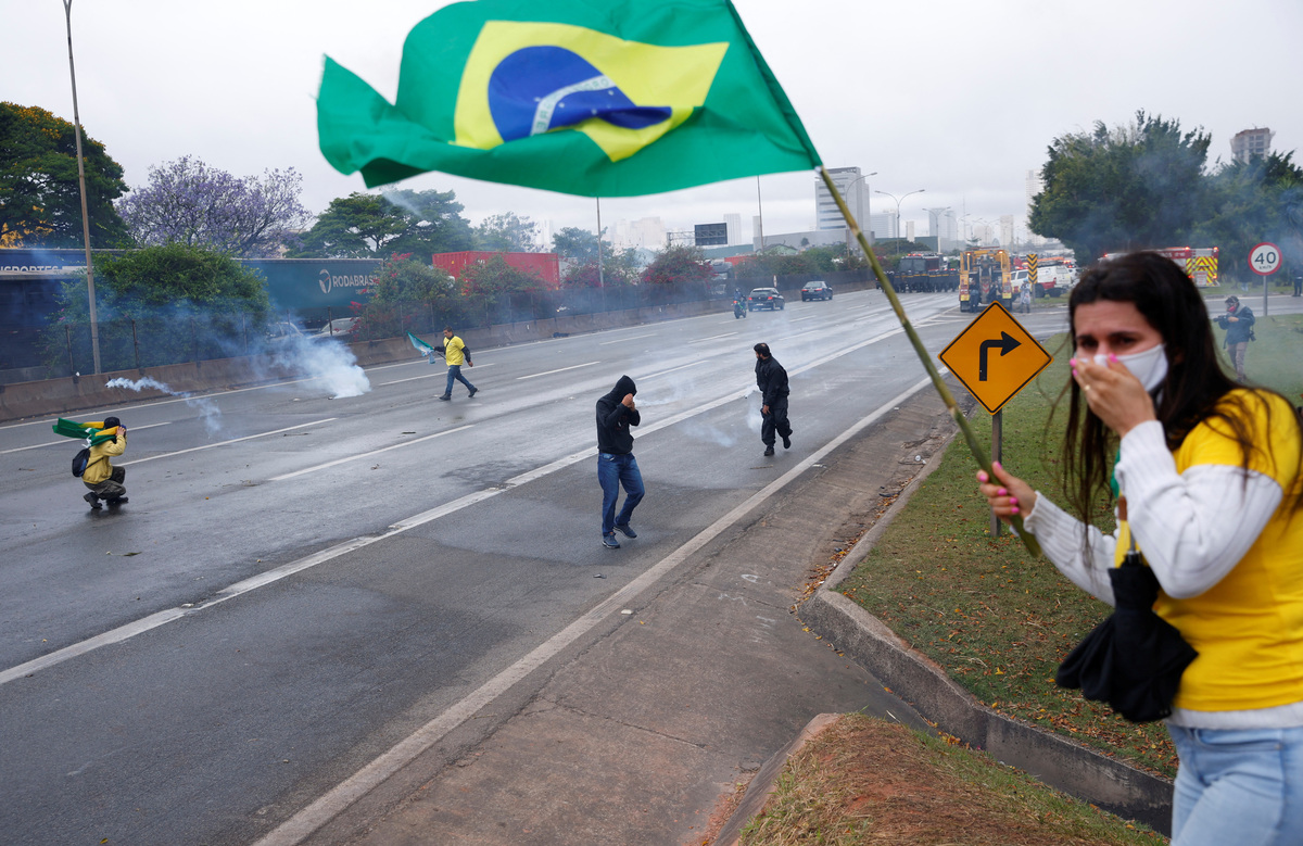Disturbios en Brasil