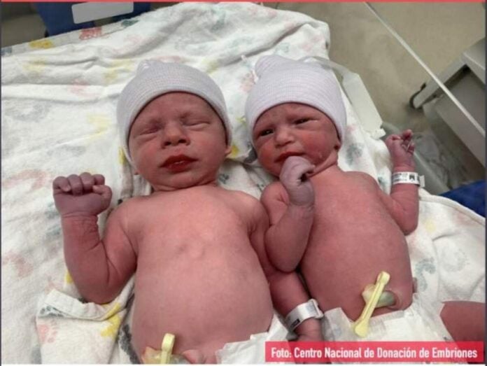 nacieron dos bebés de embriones congelados de hace 30 años