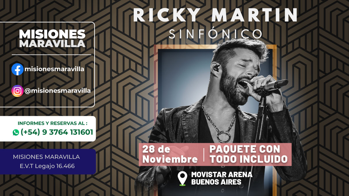 Ricky Martin en Argentina