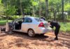 automóvil robado en un asalto en Puerto Iguazú