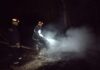 incendio en un aserradero en Oberá