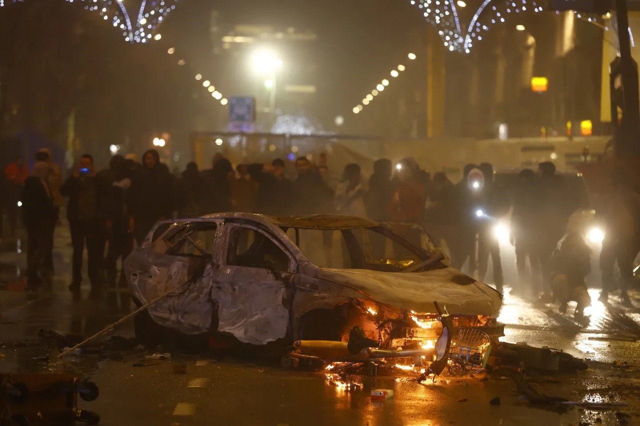 Disturbios en Bruselas