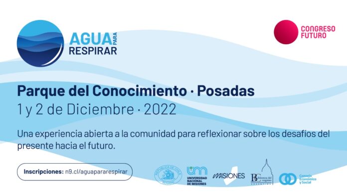 El Parque del Conocimiento será sede del encuentro “Agua para respirar”