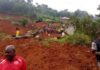 deslizamiento de tierra en Camerún