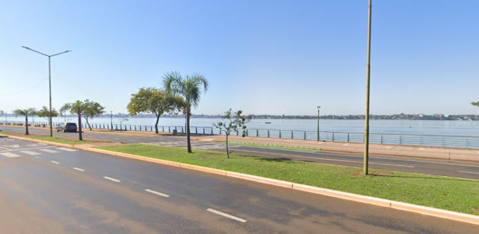 atropelló una peatona en la Costanera de Posadas