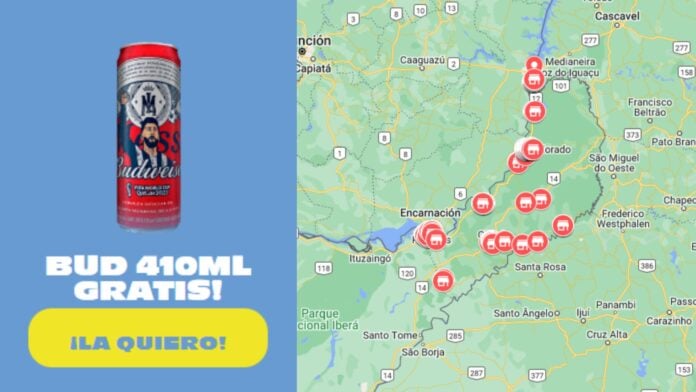 Budweiser regala cerveza