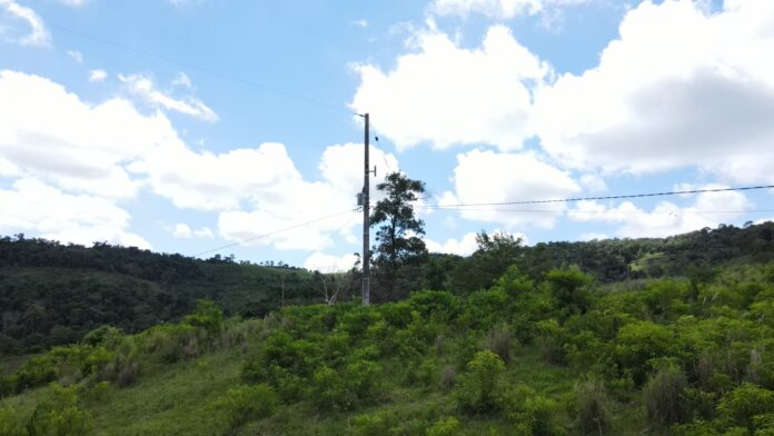 electrificación rural en San Antonio