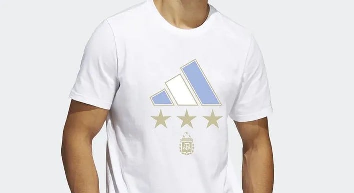 camiseta de la selección argentina