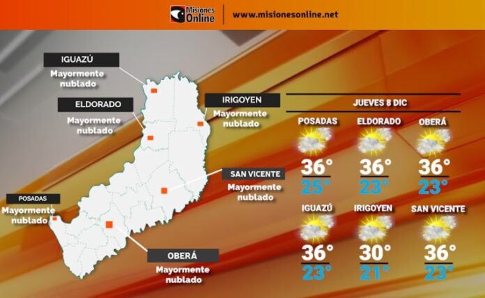 tiempo en Misiones