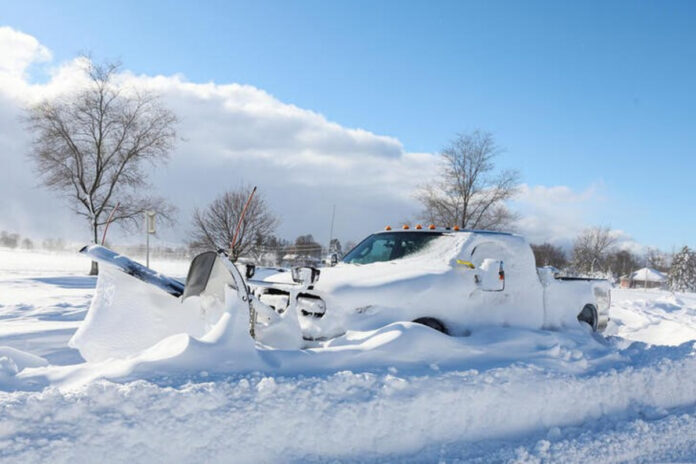 tormenta de nieve en Nueva York