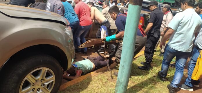 Choque en cadena en Wanda