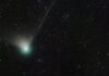 cometa se acerca a la tierra