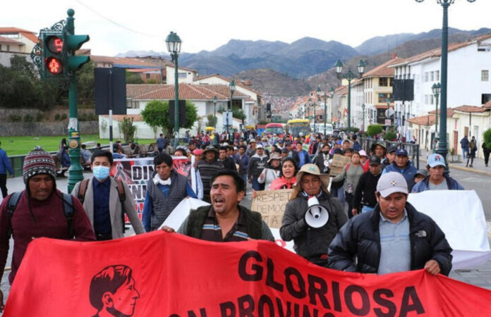 Tensión en Perú: manifestantes tomaron la capital exigiendo la renuncia de Dina Boluarte Tensión en Perú