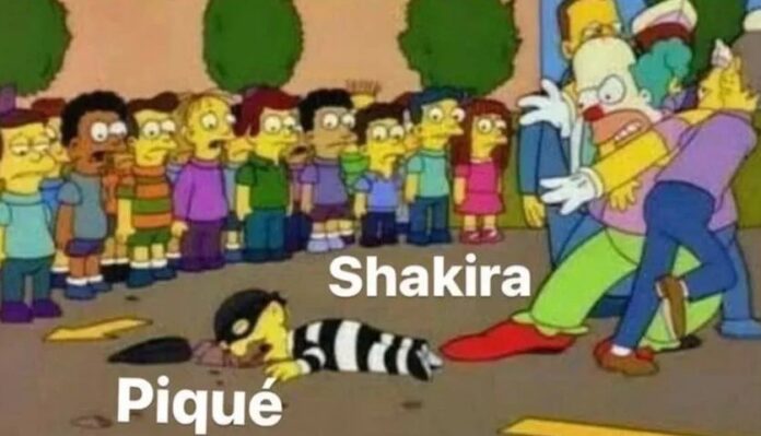 memes de la sesión de Shakira