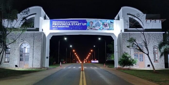 Arco de ingreso a Misiones