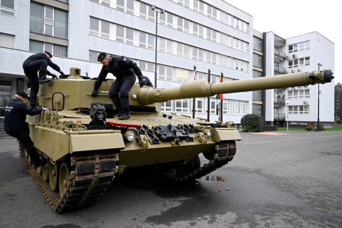 tanques Leopard a Ucrania