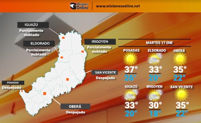 tiempo en Misiones