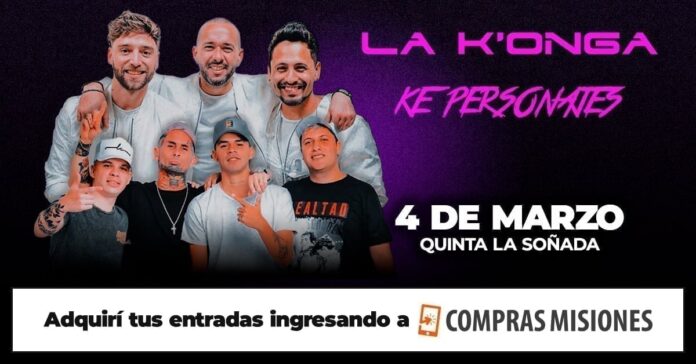 La Konga y Ke Personajes en Posadas