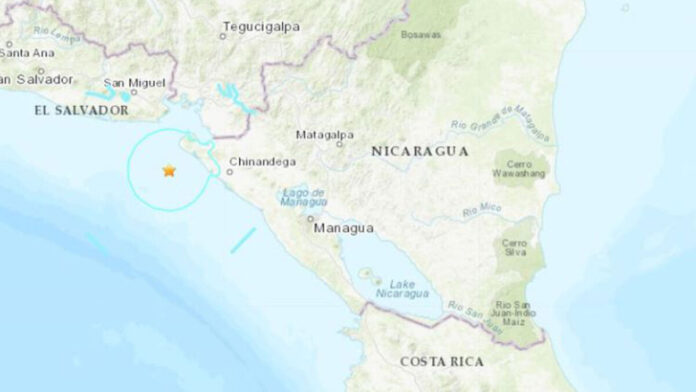 sismo de 5.3 sacudió El Salvador, Honduras y Nicaragua
