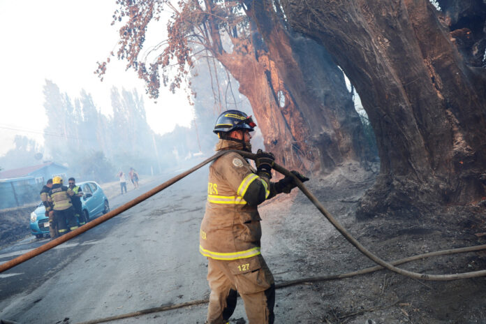 incendios forestales en Chile