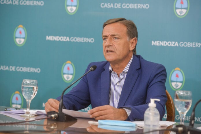 conflicto entre Mendoza y el gobierno