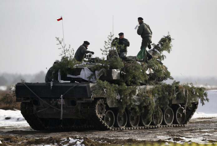 tanques Leopard 2A4 a Ucrania