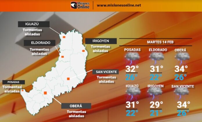 tiempo en Misiones