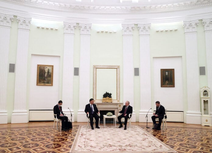 Vladimir Putin y Xi Jingpin