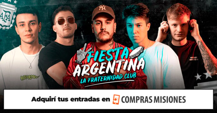 La Fraternidad Club regresa a UMMA con la “Fiesta Argentina” y las entradas  ya están a la venta en 