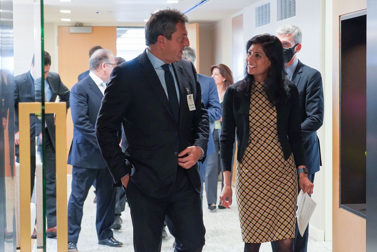 Sergio Massa se reunió con el FMI 