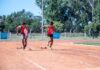 ocupación de la pista de atletismo