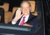 El rey emérito de España, Juan Carlos I y su hija secreta.