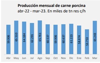 producción de carne porcina