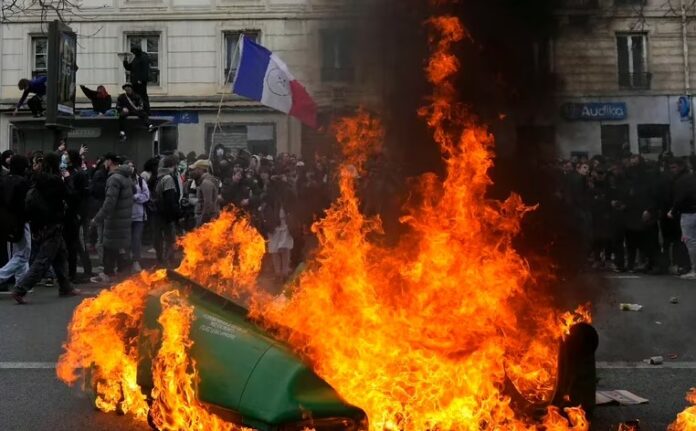 protestas en francia protestas en Francia
