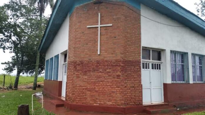 robaron una capilla en San Vicente
