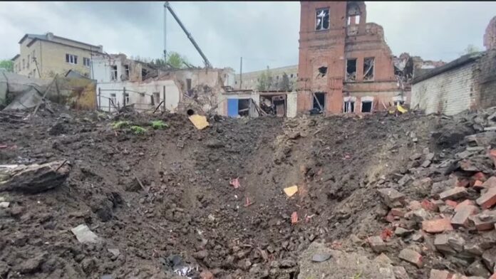bombardeo ruso destruyó un museo en ucrania