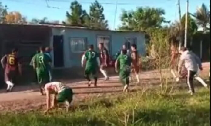 Fútbol de veteranos en Corrientes