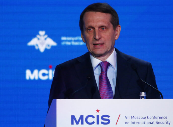 En una reunión con extranjeros, el jefe la inteligencia rusa se despachó contra Occidente