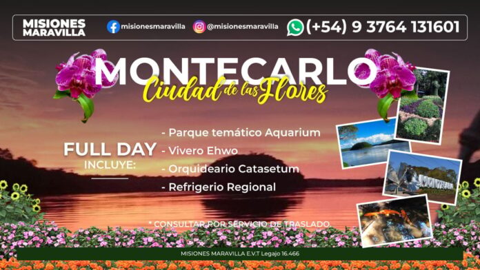 paquete montecarlo full day