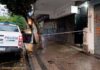 cayó al vacío desde el segundo piso