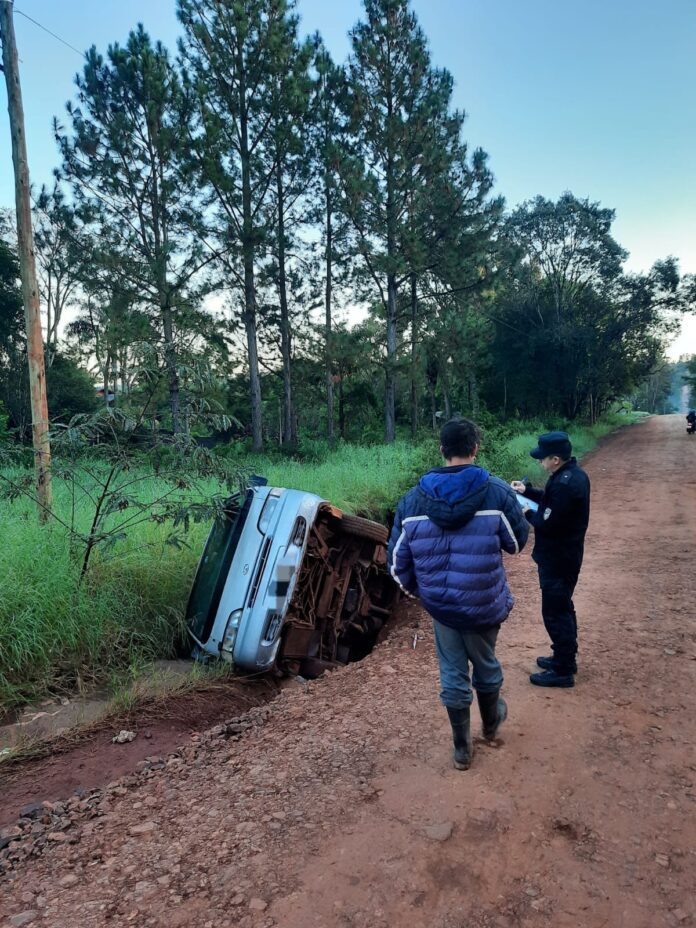 despistó con su combi