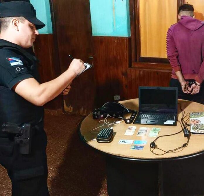 detenidos por robos robos en Misiones