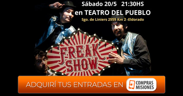 obra de teatro Freak Show