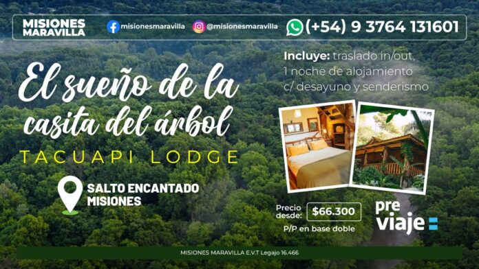 paquete-tacuapi-lodge tacuapí lodge misiones maravilla evt
