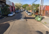 molió a golpes a un moto delivery