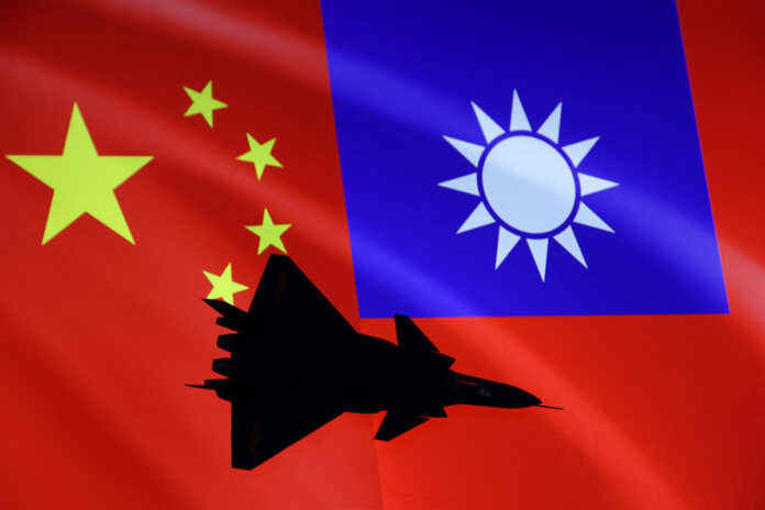 Aviones chinos sobrevuelan Taiwan