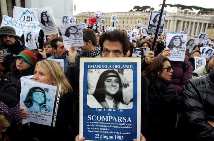 Emanuela Orlandi desapareció en el Vaticano cuando tenía 15 años