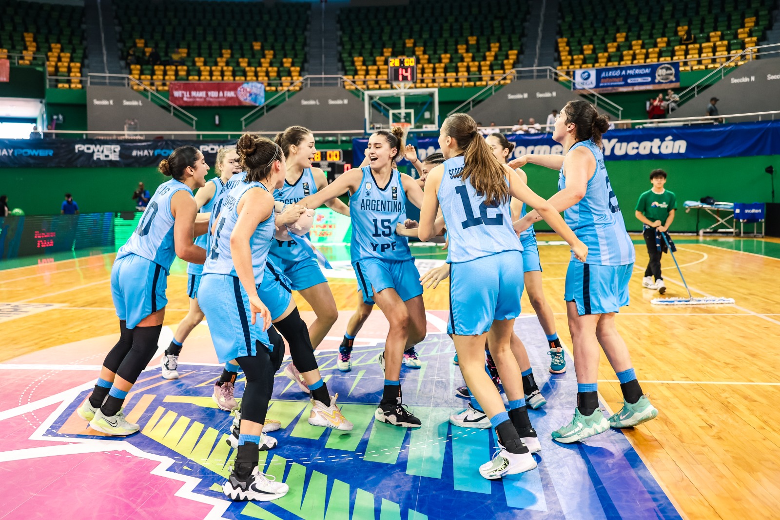 FIBA Américas U16 Femenino Debut soñado para la misionera Abril Ocho